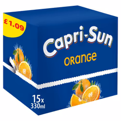Capri-Sun Orange 330ml (Pack of 15)