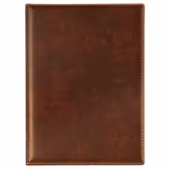 Veloflex Exquisit, A4, PVC, Brown, Portrait