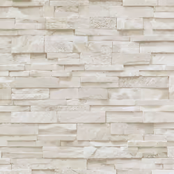 3D Effect Brick Wallpaper Beige Stone Tile Rustic Vinyl Paste Wall Erismann