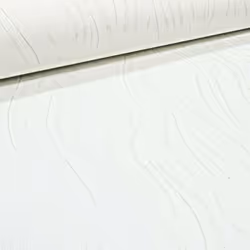 Plain White Subtle Silver Glitter Wave Textured Wallpaper Vinyl