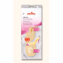 pedag Lady Gel Female Adult Brown, White