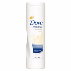 Dove Essential 250 ml, Lotion, Women, Moisturizing, Nourishing, Softening, Dry skin, 250 ml, Bottle