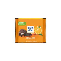 RITTER SPORT Orange Dark Chocolate 100g (Pack of 12)