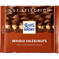 Ritter Sport Whole Hazelnuts 100 g
