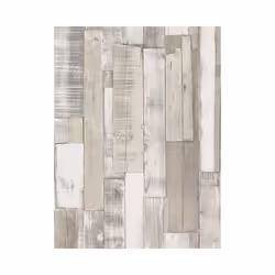 Wood Board Panel Wallpaper White Rasch 203714