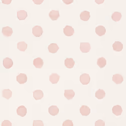 Rasch Bambino XIX 252019 Non-Woven Wallpaper with Large Polka Dots in Pink