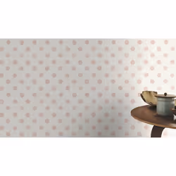 Rasch Bambino XIX 252019 Non-Woven Wallpaper with Large Polka Dots in Pink