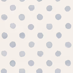 Rasch Bambino XIX 252033 Non-Woven Wallpaper with Large Dots in Blue