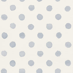Rasch Bambino XIX 252033 Non-Woven Wallpaper with Large Dots in Blue