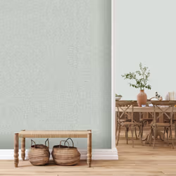 Fiji Linen Textured Vinyl Wallpaper Sage Green Rasch 316124