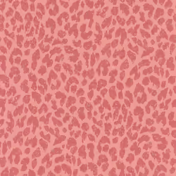Rasch Leopard Print Pink Wallpaper Textured Metallic Effect Vinyl