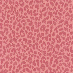 Rasch Leopard Print Pink Wallpaper Textured Metallic Effect  Vinyl