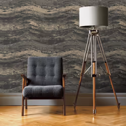 Rasch Avant-Garde Onyx Charcoal Wallpaper 519242