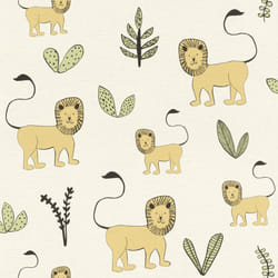 Bambino XVIII Lions Wallpaper Natural Rasch 531701