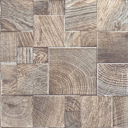 Rasch Wooden Blocks Tiles Glitter Wallpaper - Greige 532623