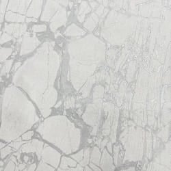 Rasch Vasari Enzo Silver Marble Wallpaper Metallic Heavyweight Textured Vinyl