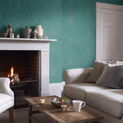 Rasch Foliage Leaves Emerald Green Wallpaper Modern Contemporary