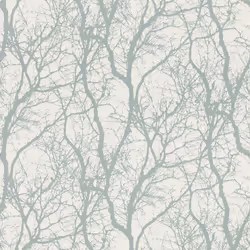 Rasch Forest Glimmer Silver Wallpaper Textured Modern Blown Vinyl