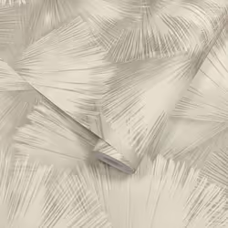 Opulenza Fan Vinyl Wallpaper Rasch - Neutral