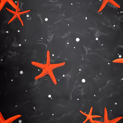Rasch Deep Sea Starfish Wallpaper Black Red Luxury Textured Paste The Wall Vinyl