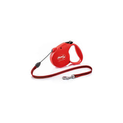 Basic Standard Cord Red Medium 5m Retractable Dog LeashLead for dogs up to 20kgs44lbs