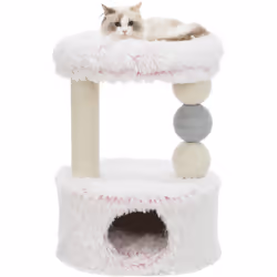 TRIXIE 44539, Cat scratching post, Freestanding, Beige, White, Hand wash, 9 cm, 540 mm