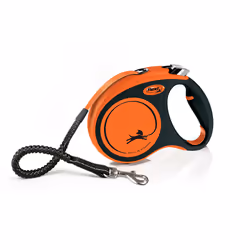 Flexi Xtreme, Dog, Black, Orange, Tape, 35 kg, Monochromatic, M
