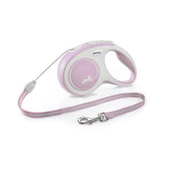 Flexi New Comfort S Cord 8 m Pink Dog Retractable lead