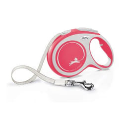 Flexi New Comfort L Tape 5 m Red Dog Retractable lead