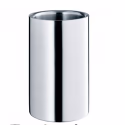 WMF 0683969990, Glass bottle, Wine, Metallic, Monochromatic, Stainless steel, 195 mm