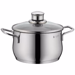 WMF 0734176040, 2 L, Stainless steel, Glass, Stainless steel, Ceramic, Gas, Halogen, Induction, Sealed plate, Stainless steel ...
