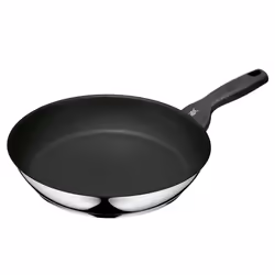 WMF 0744286021, Round, All-purpose pan, Black, 400 °C, Stainless steel, Ceramic, Gas, Halogen, Induction