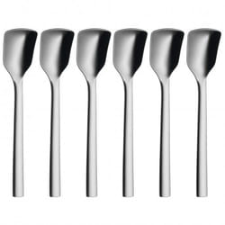 WMF Nuova Ice cream spoon Stainless steel 6 pc(s)