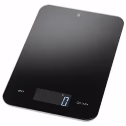 WMF 0608736040, Electronic kitchen scale, 5 kg, 1 g, Black, Glass, Plastic, Rectangle