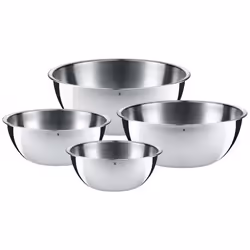 WMF 0645709990, Bowl set, Round, Stainless steel, Stainless steel, 4 pc(s)