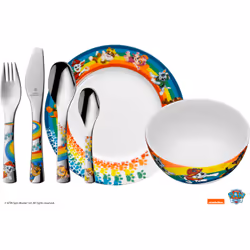 WMF 12.8808.9964, Toddler cutlery set, Multicolour, Stainless steel, Stainless steel, Paw Patrol, 3 yr(s), Vietnam