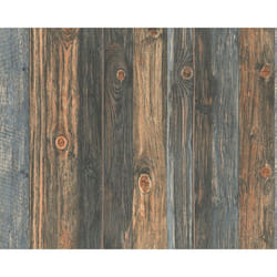 Dark Wood Effect Wallpaper Realistic Wooden Panel Grain Distressed