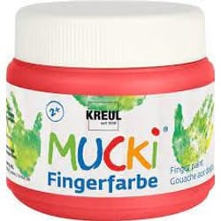 KREUL 23105 washable finger paint Red