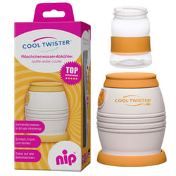 Cool Twister Bottle Water Cooler - Cools Boiling Water Exactly to 40, 50, 60 or 70, BPA-Free, from 0 Years
