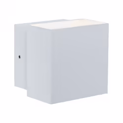 Paulmann 180.03, Outdoor wall lighting, White, Aluminium, IP65, II, Wall mounting