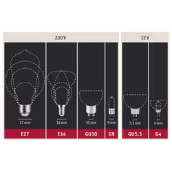 Paulmann 287.01 LED bulb Warm white 2700 K 7.5 W E27 F - Additional view 5