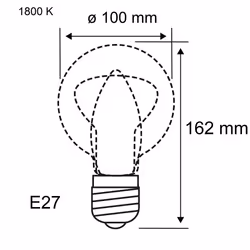 Paulmann Metallic Glow 230 V Standard LED illuminant Zyl Spiral - Additional view 5