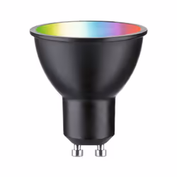 Paulmann 29148, Smart bulb, ZigBee, Black, LED, GU10, 2200 K