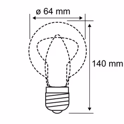 Paulmann 230 V Filament LED Corn