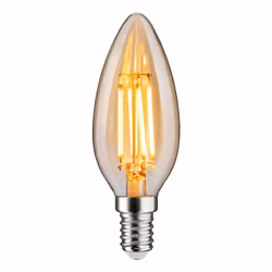 Paulmann Candle, 4.5 W, 38 W, E14, 450 lm, 15000 h, Gold