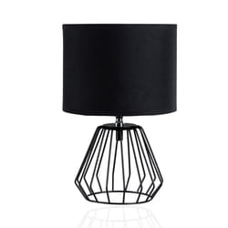 Pauleen Table luminaire Shiny Diamond max. 20W E27 black/black 230V fabric/aluminium