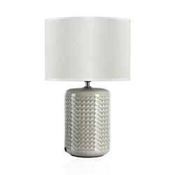 Pauleen Table luminaire Go For Glow max. 20W E27 white/green 230V fabric/ceramic