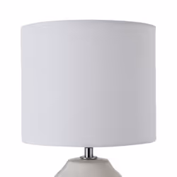 Pauleen Table luminaire Sandy Glow max. 20W E14 white/beige 230V fabric/ceramic