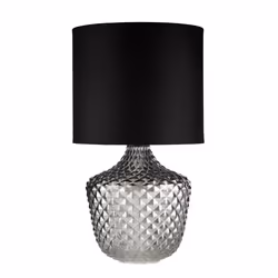Pauleen Brilliant Jewel, Black, Fabric, Glass, Bedroom, Living room, IP20, II, E27