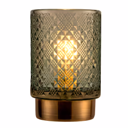 Pauleen Modern Glamour table lamp E14 LED Turquoise